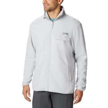 Pánské Bundy Columbia Harborside II Fleece Full Zip Šedé QATDFN728